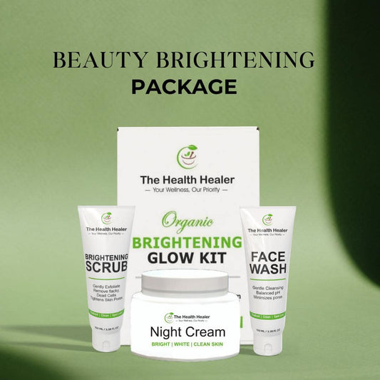 3 in 1 Brightening Glow Kit By the Health Healer.