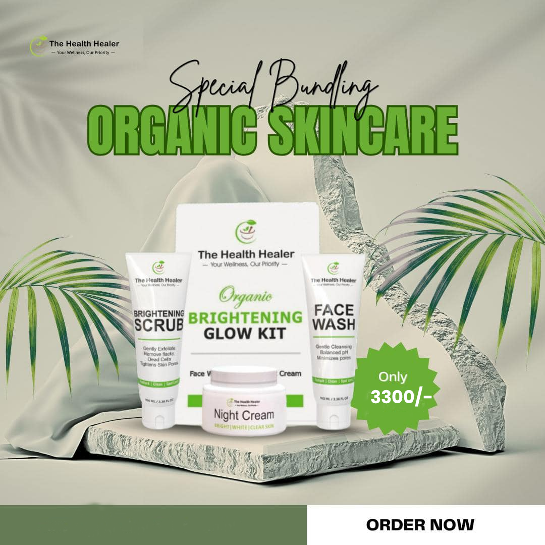 3 in 1 Brightening Glow Kit By the Health Healer.